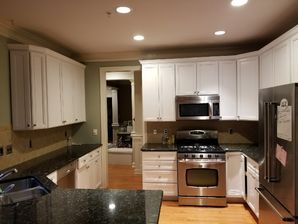 Before & After Cabinet Painting in Fuquay Varina, NC (2)